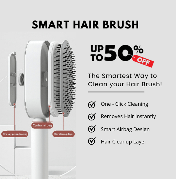 Nurtivy™️Self Cleaning Hair Brush For Women