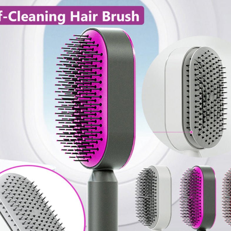 Nurtivy™️Self Cleaning Hair Brush For Women