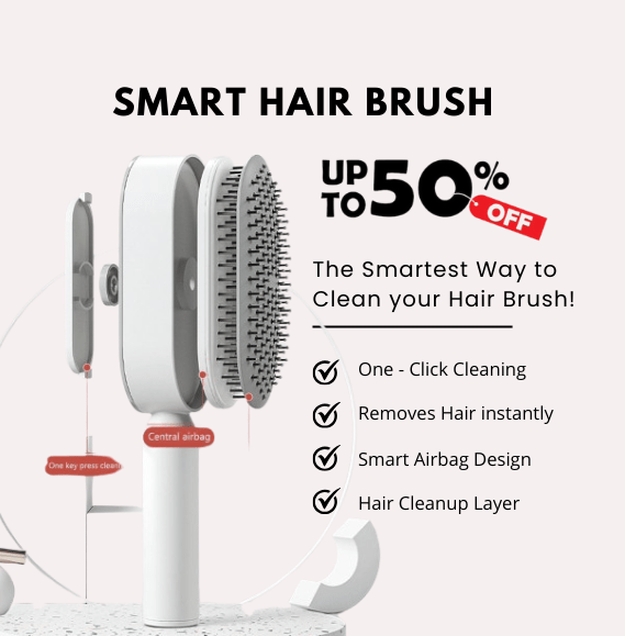 Nurtivy™️Self Cleaning Hair Brush For Women