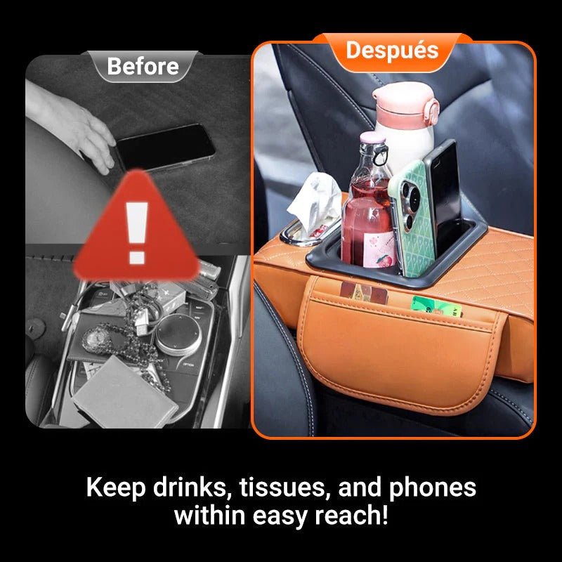 Nurtivy™ Multi-Functional Cup Holder & Tissue Box