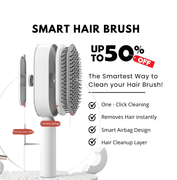 Nurtivy™️Self Cleaning Hair Brush For Women