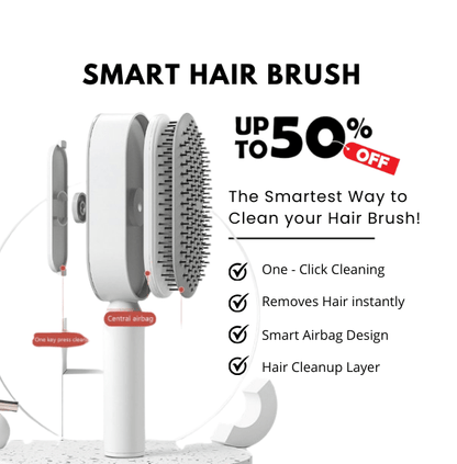 Nurtivy™️Self Cleaning Hair Brush For Women