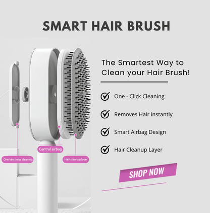 Nurtivy™️Self Cleaning Hair Brush For Women